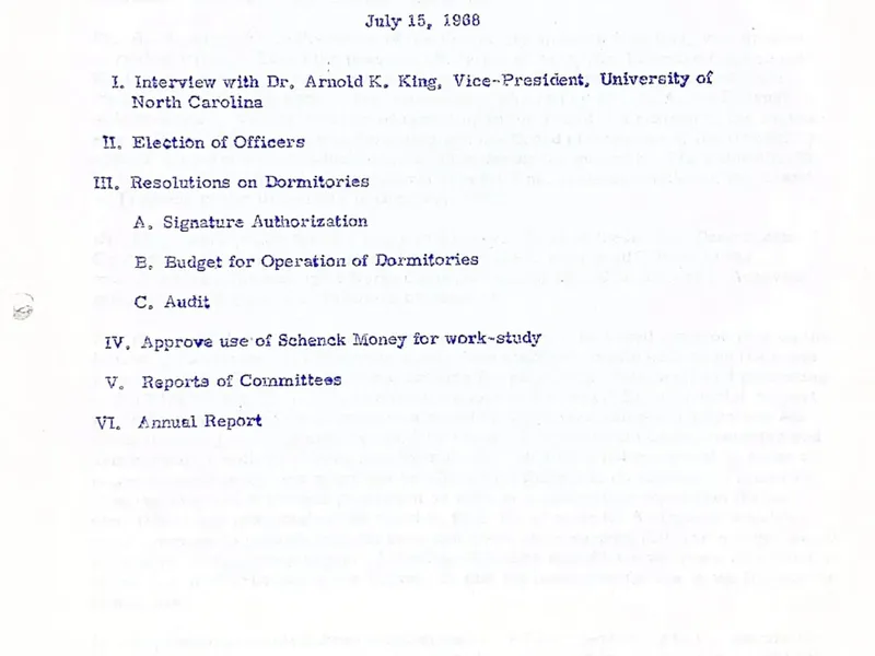 1967-1968 A-B Trustees July 1968 Meeting Minutes